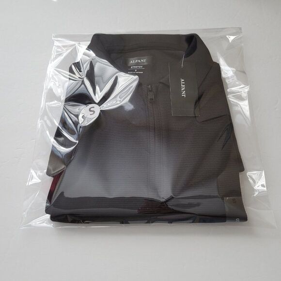 Alfani Men's Ottoman Zip Polo - Picture 3 of 3